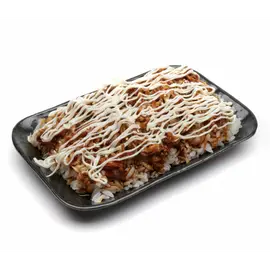 Teriyaki Chicken on Rice with Mayo